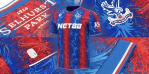 Net88 và áo thi đấu CLB Crystal Palace